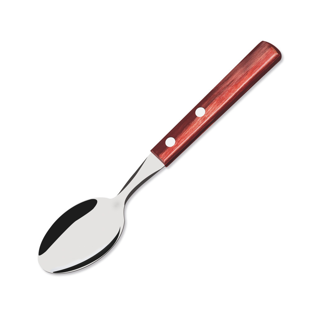 Столова ложка Tramontina Polywood 6 шт Червоне дерево (21103/670) - зображення 1