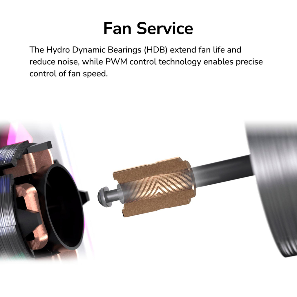 Кулер до корпусу Cougar SC140 ARGB - зображення 8