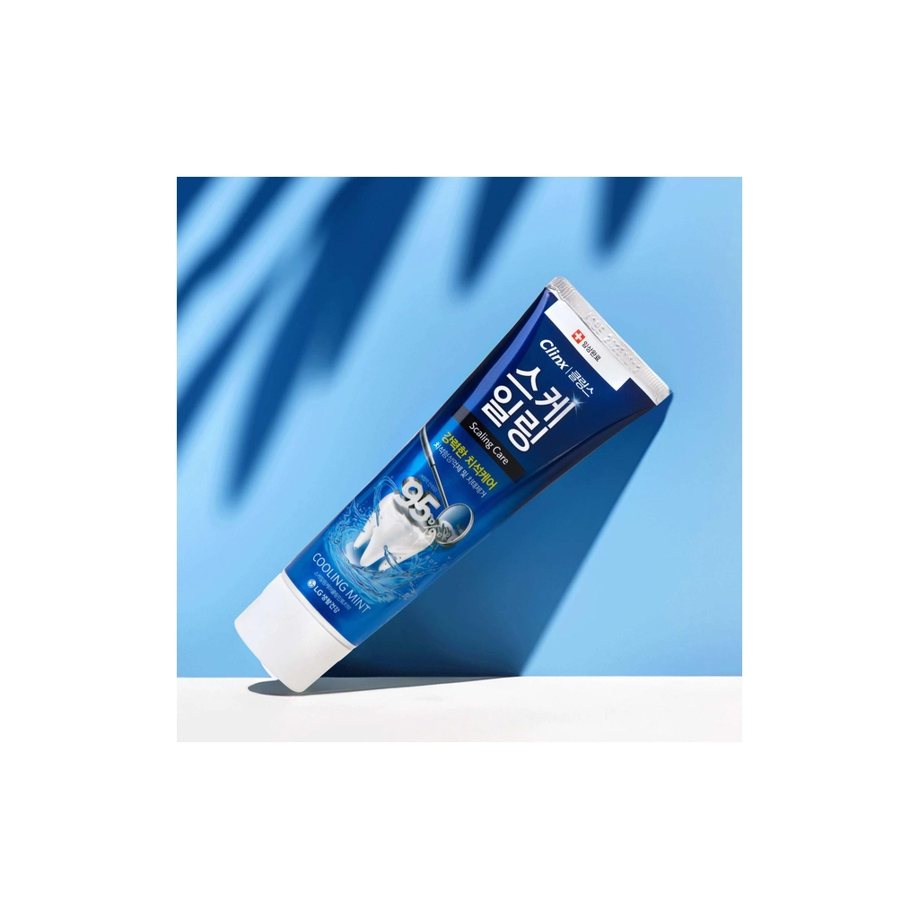 Зубна паста LG Perioe Clinx Cooling Mint Toothpaste 120 г (8801051072839) - зображення 5
