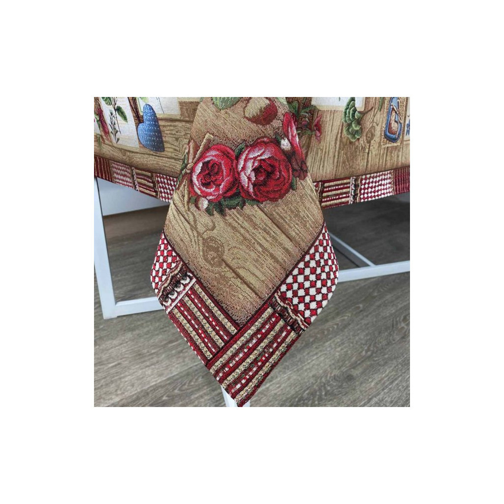 Скатертина Прованс Wooden 140х134 см (4823093435971) - зображення 3