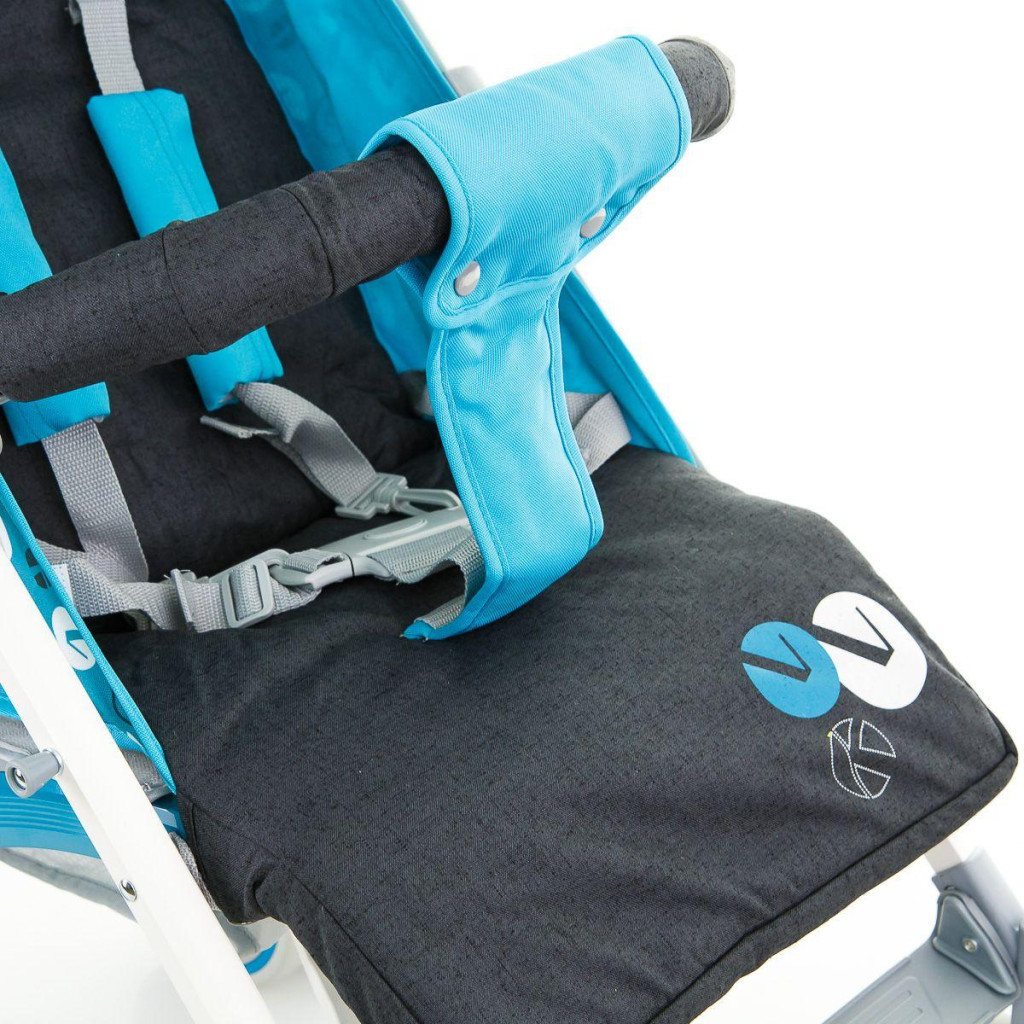 Коляска BabyHit Rainbow D200 Blue Grey (30 354) - зображення 10