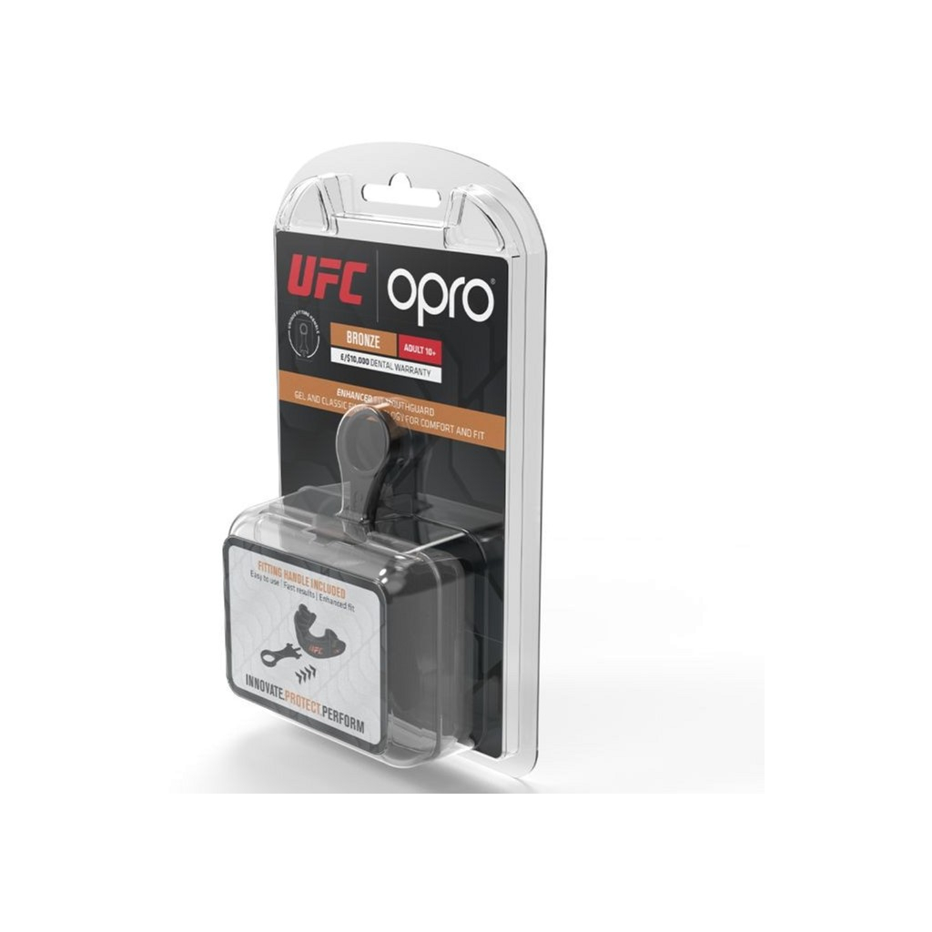 Капа Opro Bronze UFC доросла (вік 11+) Red (ufc.102512002) (UFC_Bronze_Red) - изображение 4