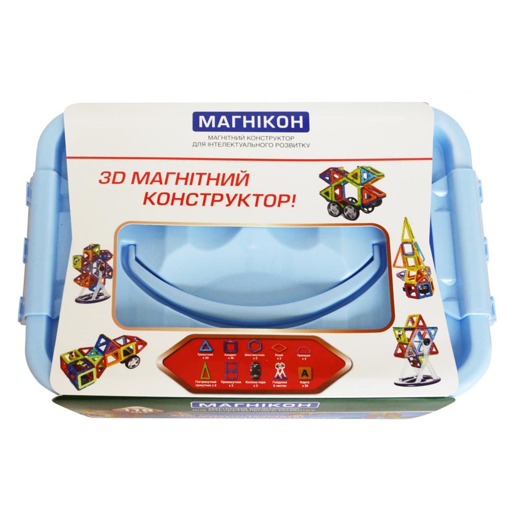 Конструктор Магнікон 118 деталей Plastic box (MK-118) - зображення 2