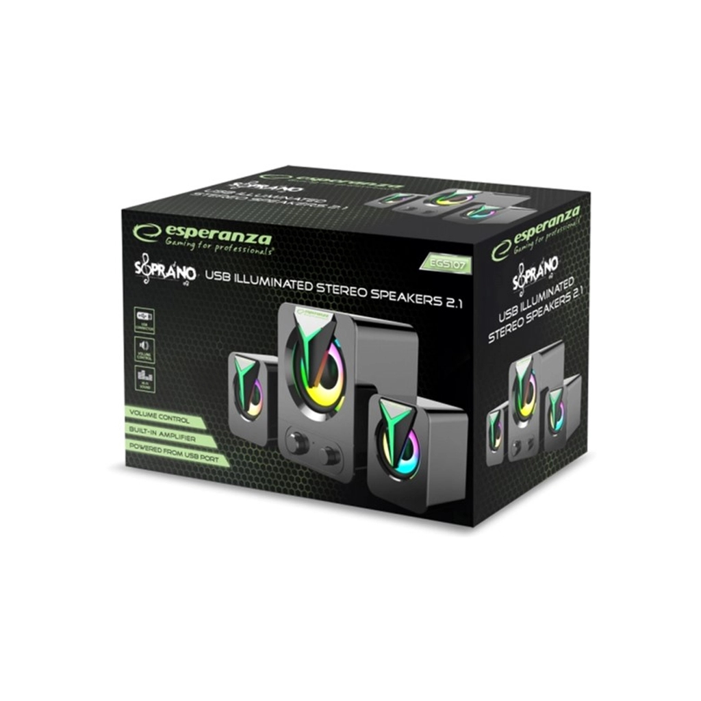Акустична система Esperanza Speakers EGS107 RainbowSoprano (EGS107) - зображення 4