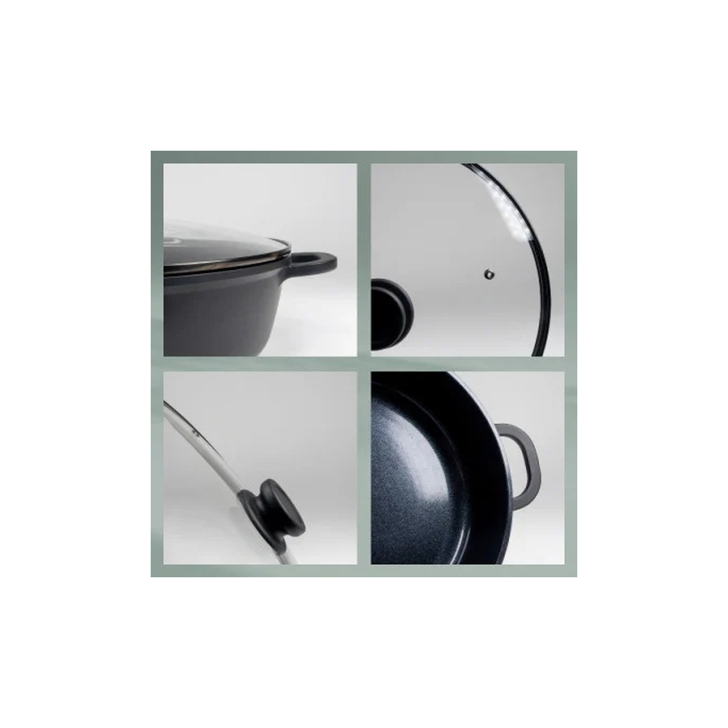 Сковорода Kela Atura WOK з кришкою 32 см, 4 л (15174) - зображення 2