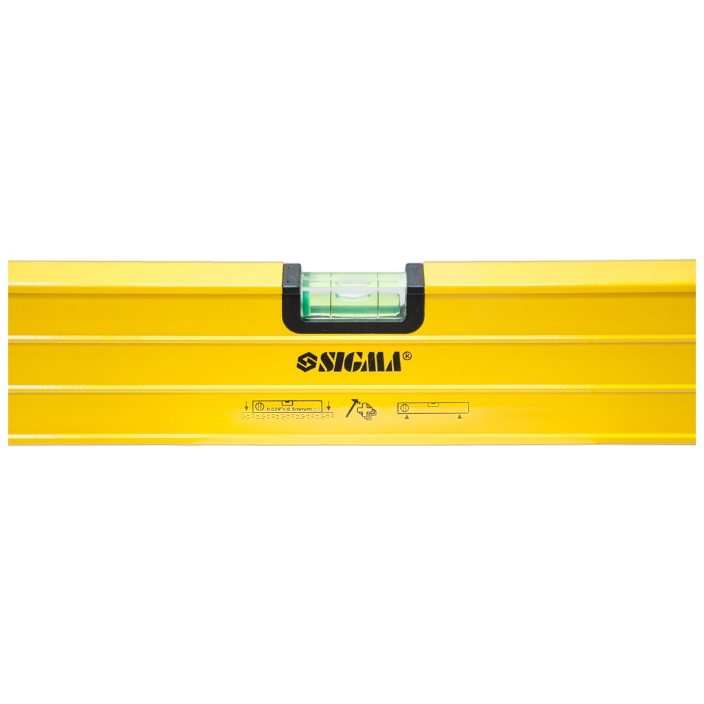 Рівень Sigma з поворотною капсулою, 2 рукоятки 100см (3723101) - зображення 3