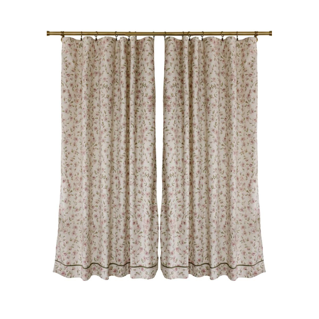 Штора Прованс комплект з підхватами Тереза квіточки 136х170 см 2 шт (034458) - зображення 2