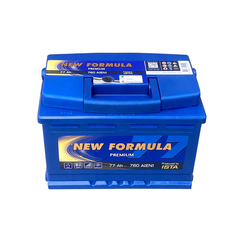 Акумулятор автомобільний NEW FORMULA PREMIUM 77Ah Ев (-/+) (760EN) (5772304209) - изображение 2