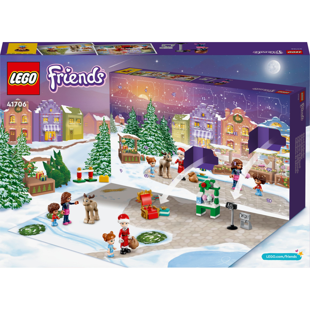 Конструктор LEGO Friends Новорічний календар Friends 312 деталей (41706) - зображення 10