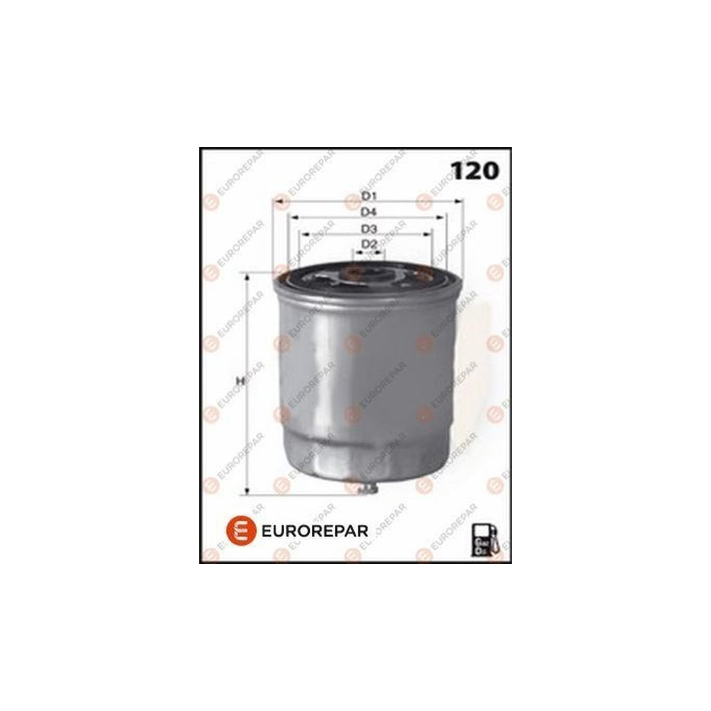 Фільтр паливний EUROREPAR 1690642080 - зображення 1