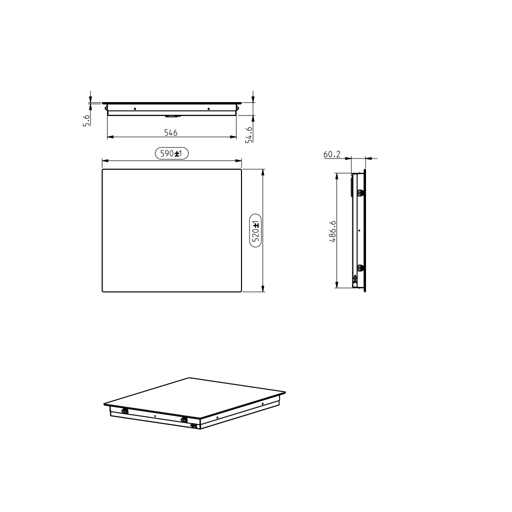 Варочна поверхня Elica RATIO 604 PLUS BL - зображення 8
