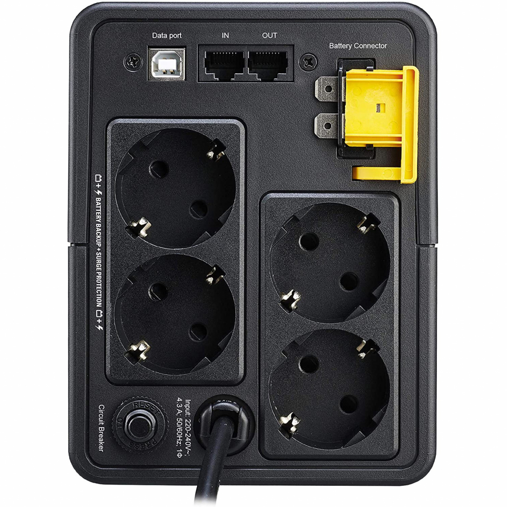 Пристрій безперебійного живлення APC Back-UPS 950VA (BX950MI-GR) - зображення 3