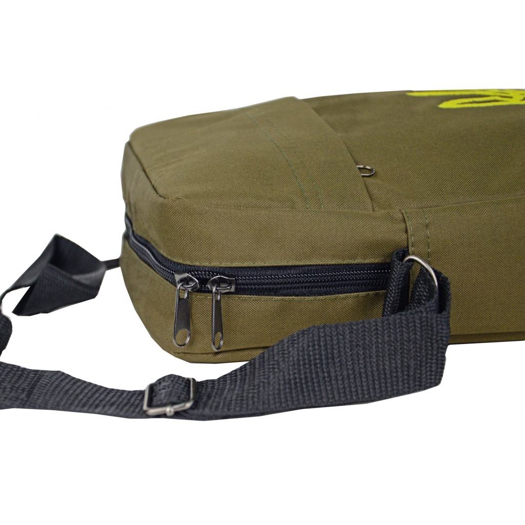 Сумка для ноутбука Porto 10'' LP-10-03GR TRIZUB Green (LP1003GR_TRIZ) - зображення 5