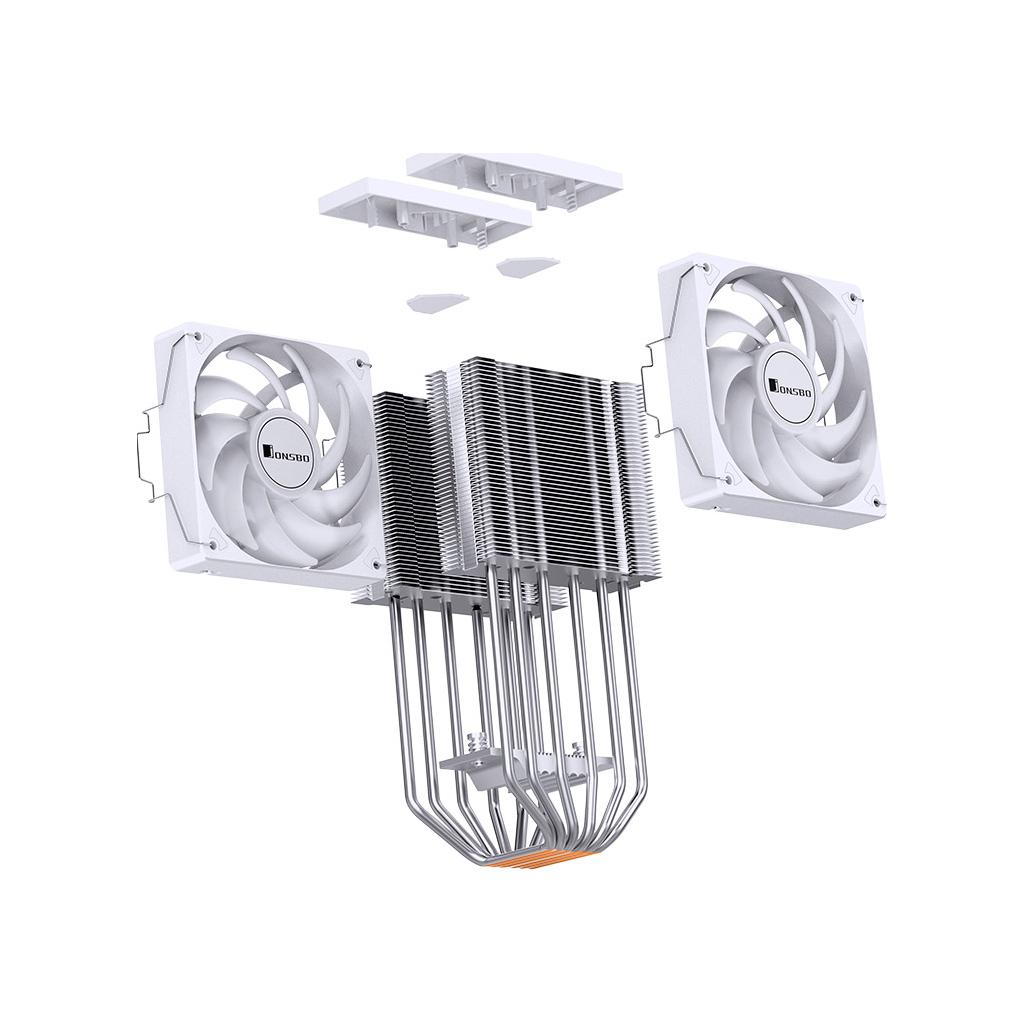 Кулер до процесора JONSBO CR-3000E White - зображення 12