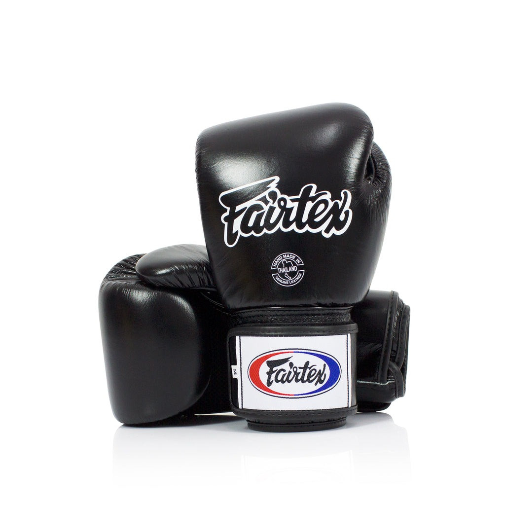 Боксерські рукавички Fairtex BGV1 Black 14 унцій (бинти в комплекті) (BGV1_14oz_Black) - зображення 2