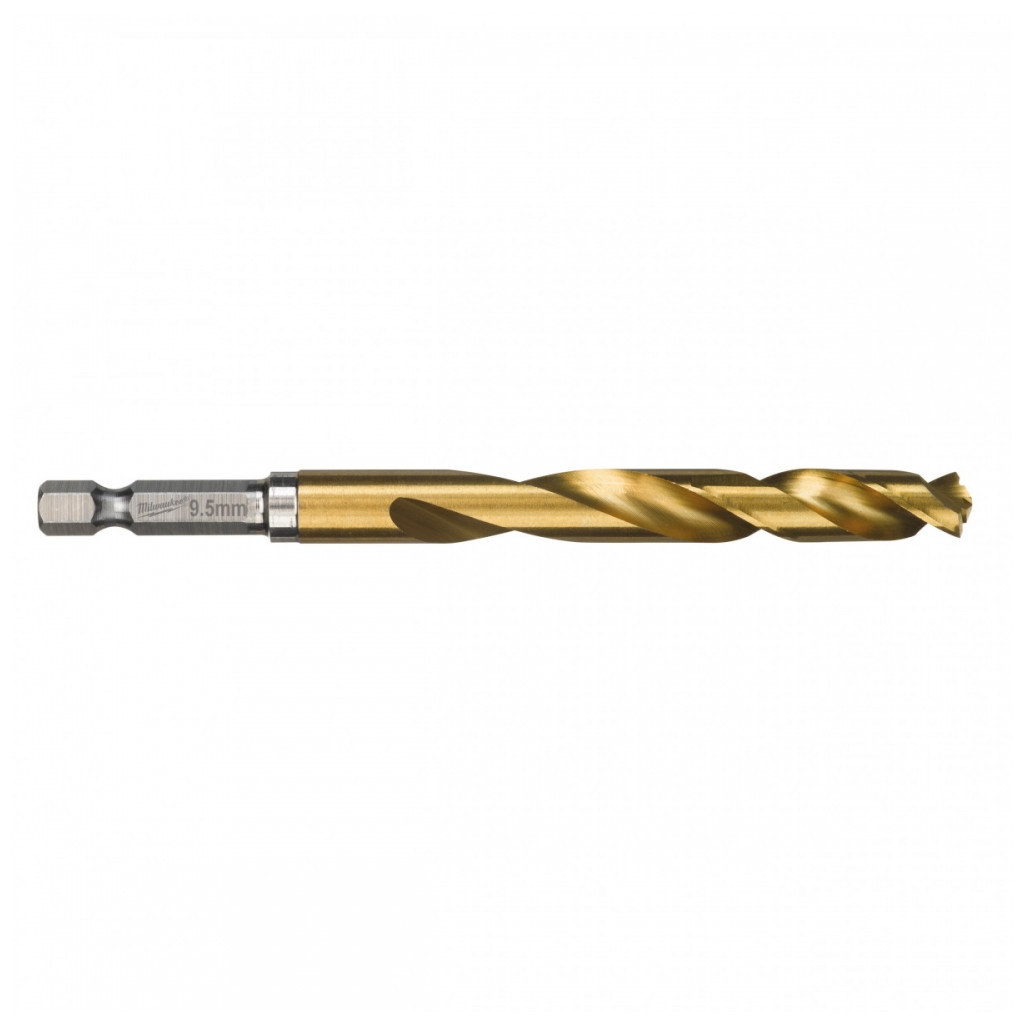 Свердло Milwaukee по металу RedHEX HSS-G TiN, 9,5 мм (48894722) - зображення 2