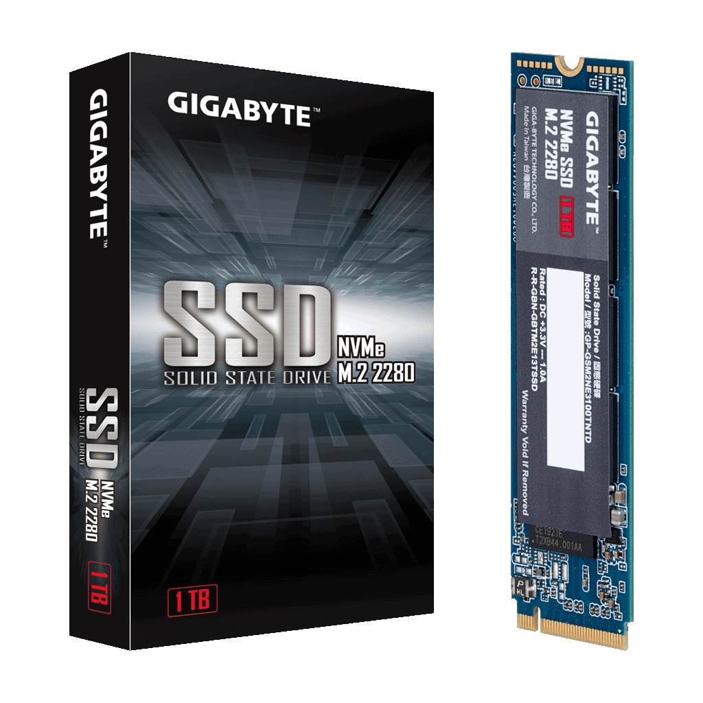 Накопичувач SSD M.2 2280 1TB GIGABYTE (GP-GSM2NE3100TNTD) - зображення 1
