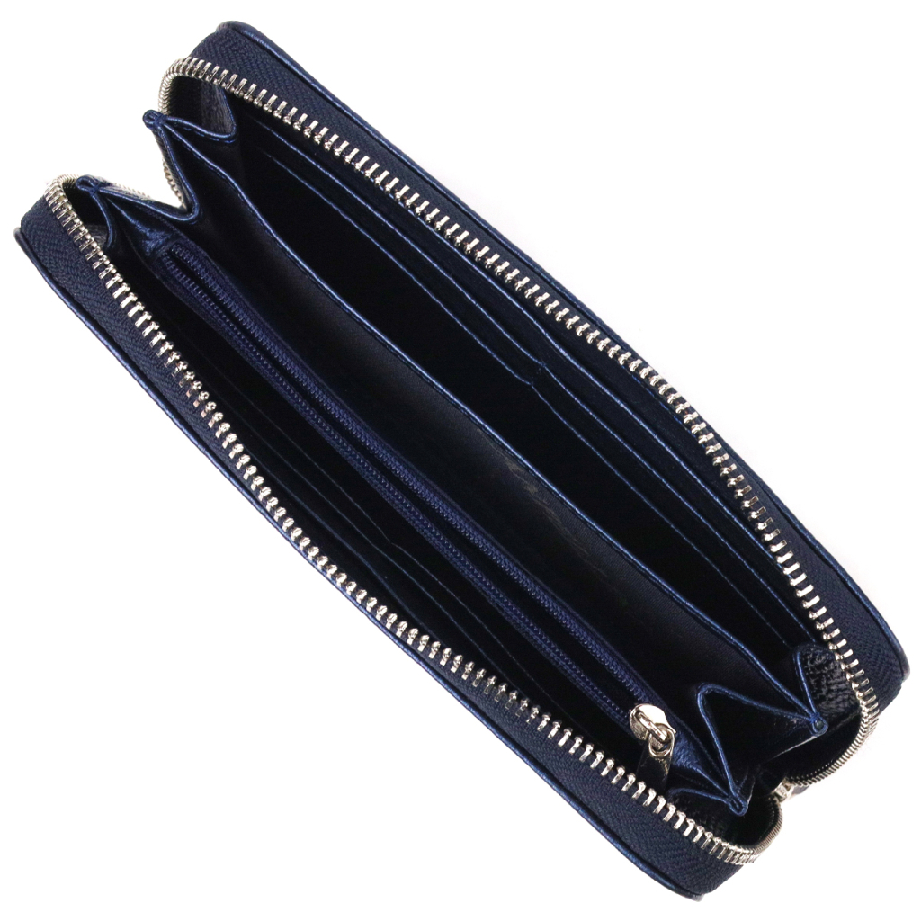 Гаманець Canpellini З натуральної шкіри флотар Синій (21616) - зображення 6