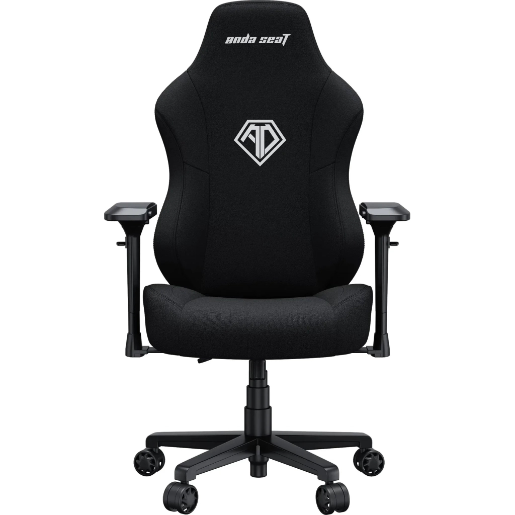 Крісло ігрове Anda Seat Phantom 3 Pro Fabric Size L Black (AD18YC-06-B-F) - зображення 2