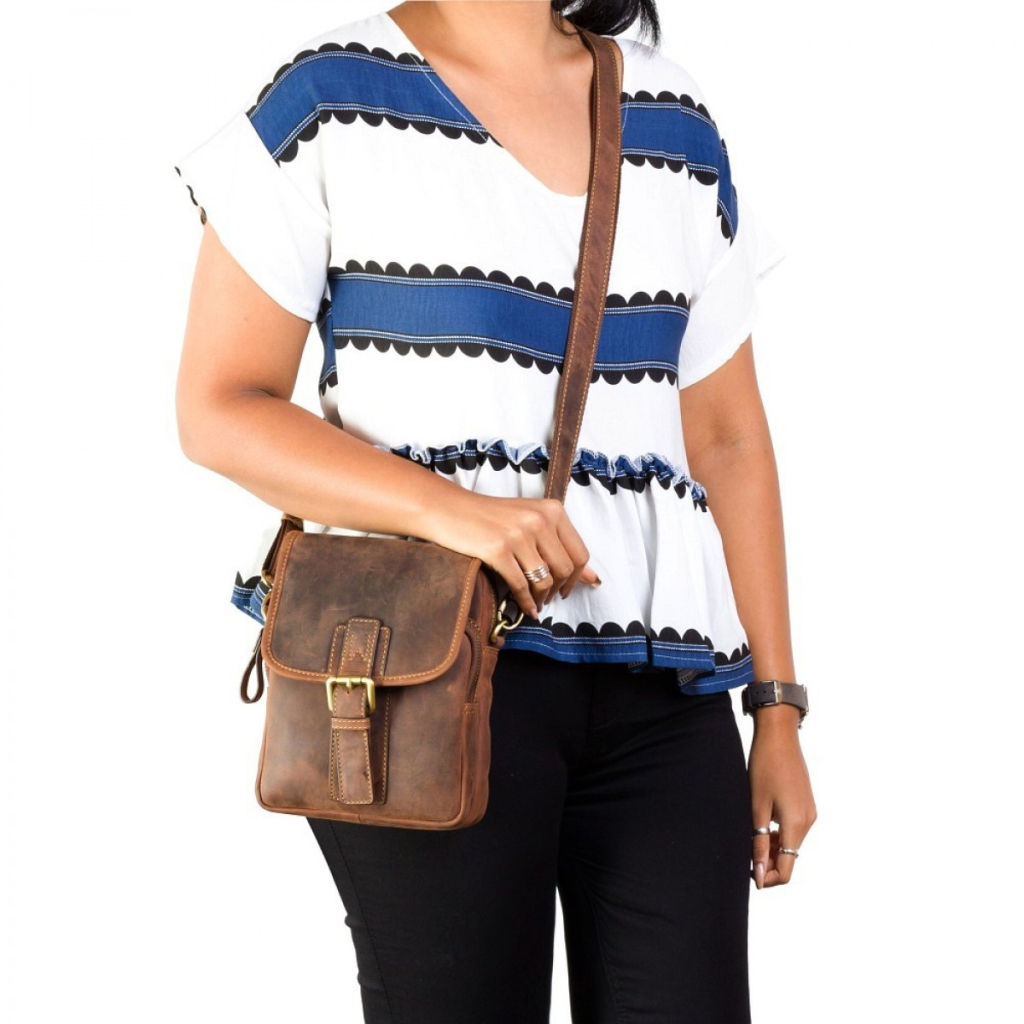 Сумка Visconti 16208 Jules Oil Tan (16208 OIL TAN) - зображення 8