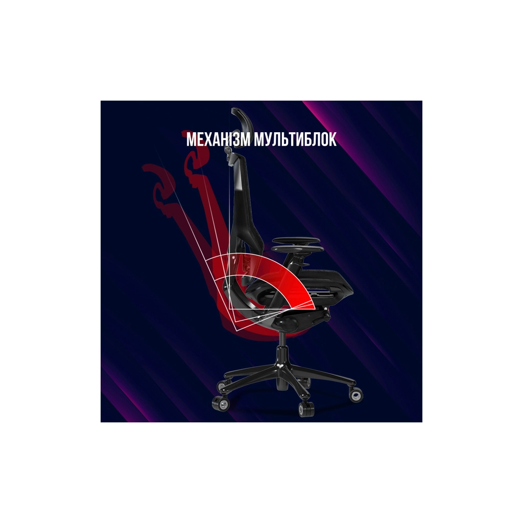 Крісло ігрове Lorgar Grace 855 Red/Black (LRG-CHR855RB) - зображення 11