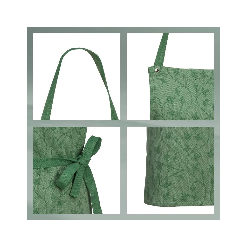 Фартух Kela Cora, 80x67 см, зелений візерунок (12816) (00000024656) - зображення 2