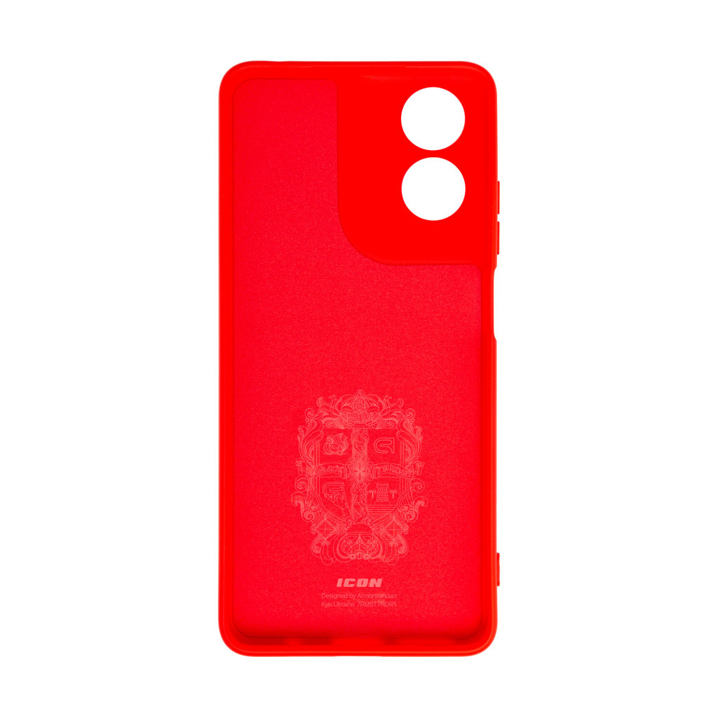 Чохол до мобільного телефона Armorstandart ICON Case Motorola G04 Camera cover Red (ARM73892) - зображення 2