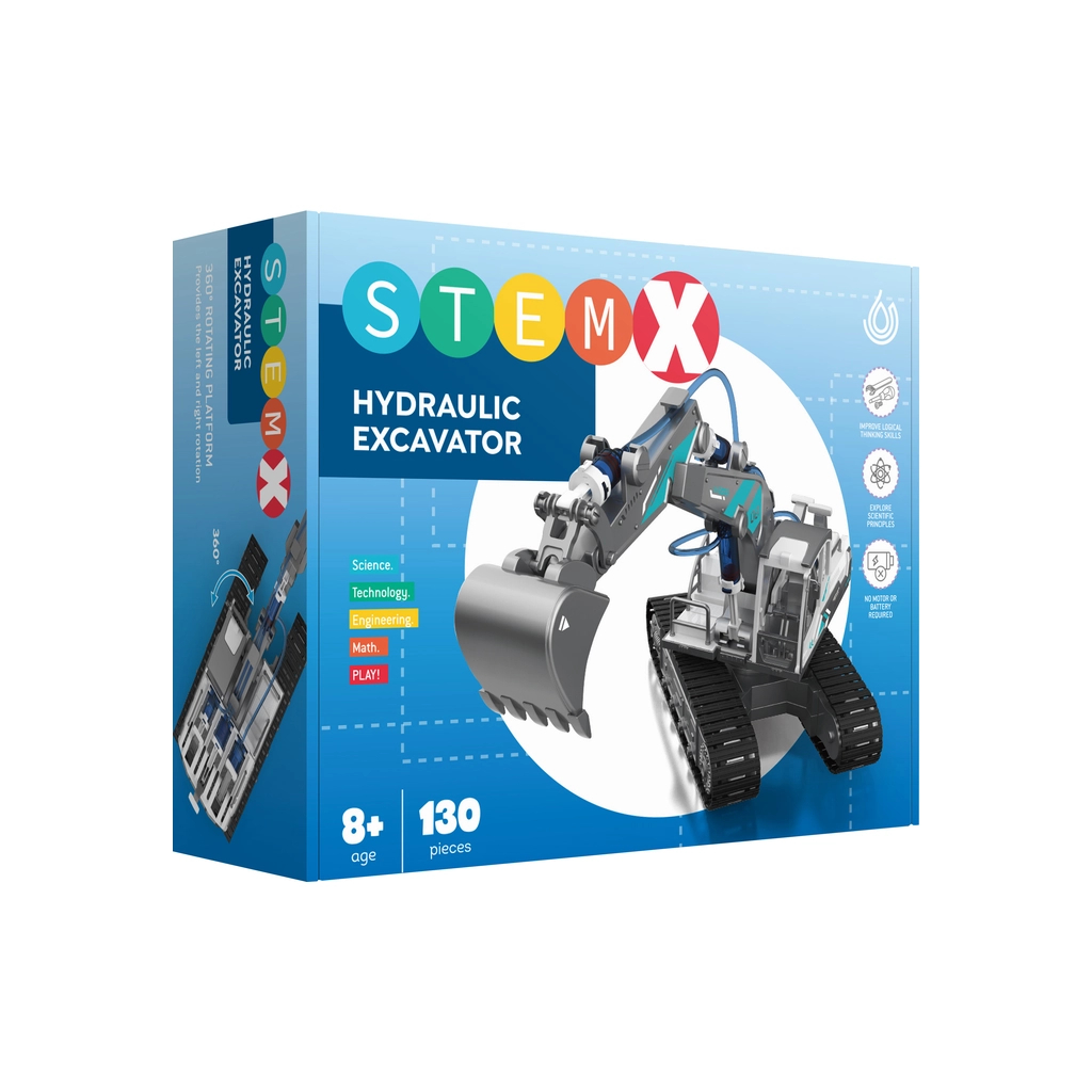 Конструктор Stem Гідравлічний екскаватор 130 деталей (3858894671601) - зображення 1