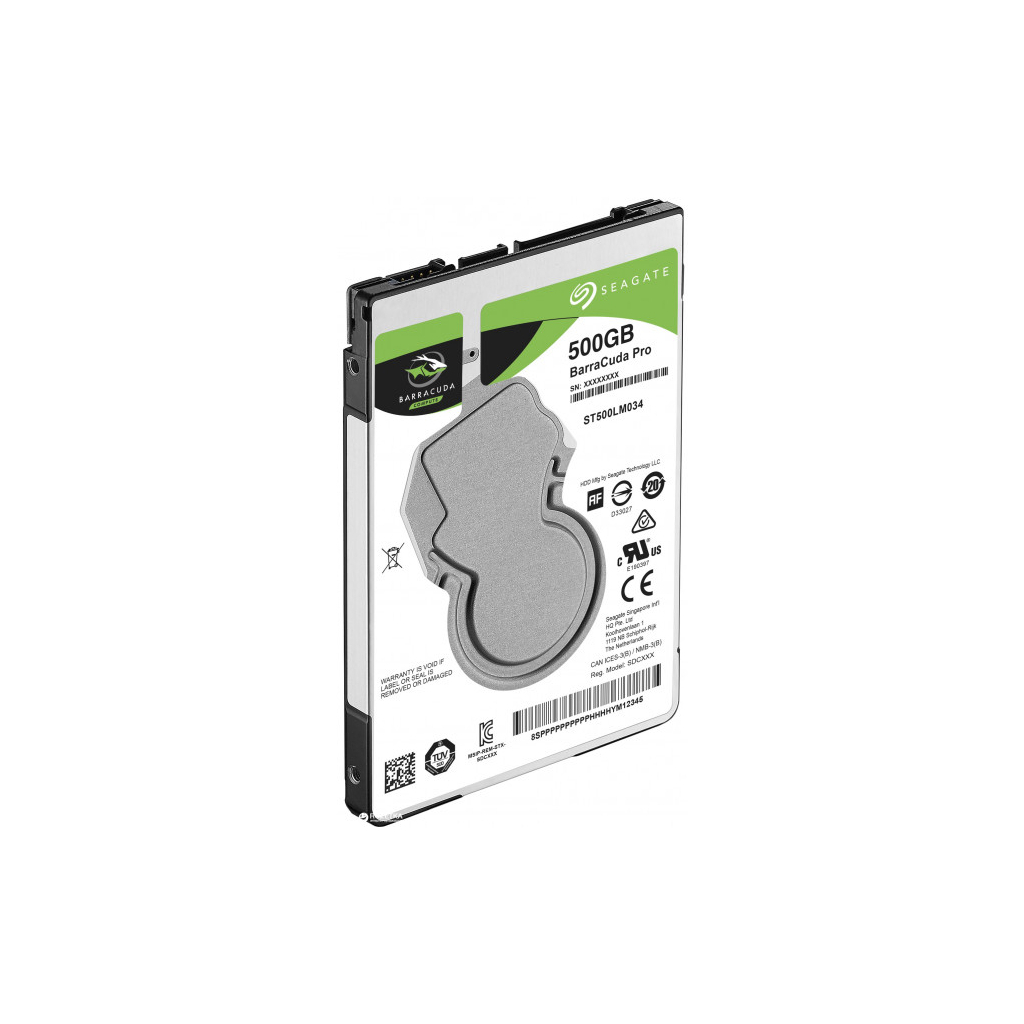 Жорсткий диск для ноутбука 2.5" 500GB Seagate (ST500LM034) - зображення 2