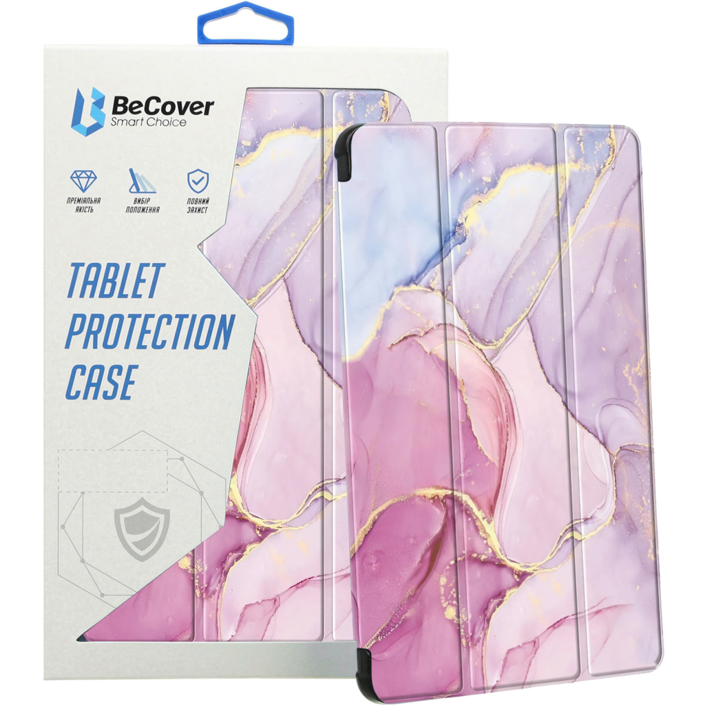 Чохол до планшета BeCover Soft Edge TPU Xiaomi Redmi Pad SE 8.7" Pink Marble (712576) - зображення 7