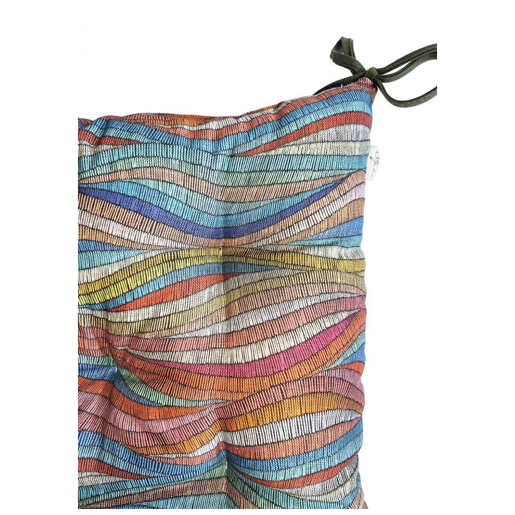 Подушка на стілець Прованс MixPrint 501 хвиля 40х40 см (4823093449961) - зображення 2