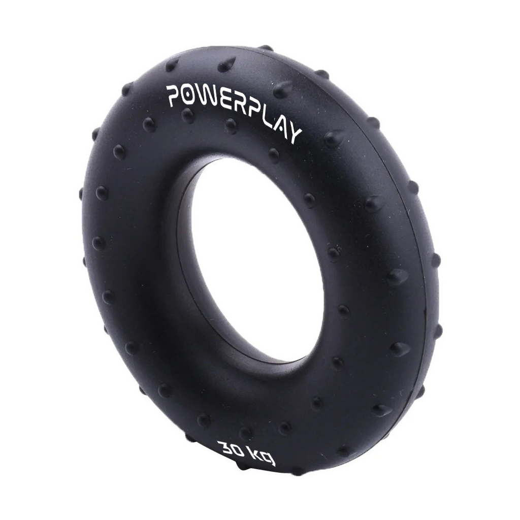 Еспандер PowerPlay PP-4338 Hand Grip Hard 30 кг Чорний (PP_4338_Black_30kg) - зображення 2