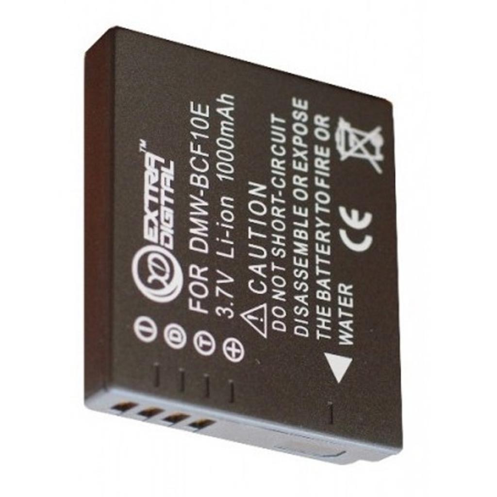Акумулятор до фото/відео Extradigital Panasonic DMW-BCF10 (BDP2557) - изображение 2