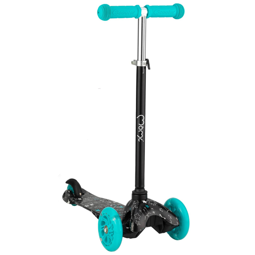 Самокат MoMi Weendy Turquoise stars (HULA00007) - зображення 1