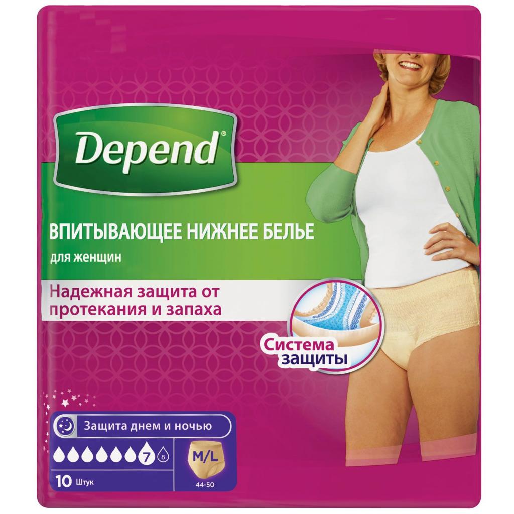 Підгузки для дорослих Depend Трусики для жінок M/L (5029053560724) - зображення 3