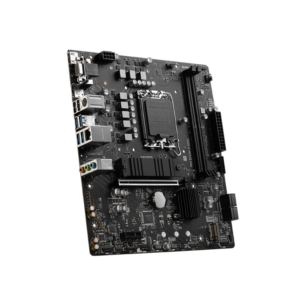 Материнська плата MSI PRO B760M-G DDR4 - зображення 4