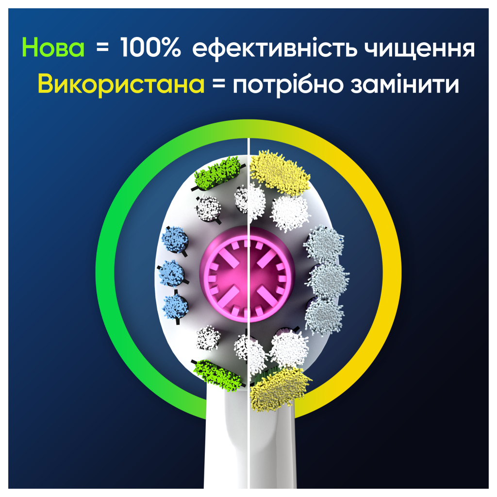 Насадка для зубної щітки Oral-B 3D White EB18pRX 4 шт (8006540847213) - зображення 4