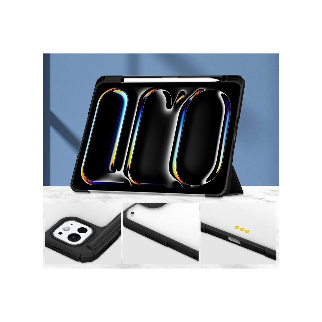 Чохол до планшета BeCover Soft Edge TPU Apple iPad Pro 11" M4 2024 Black (711714) - зображення 4