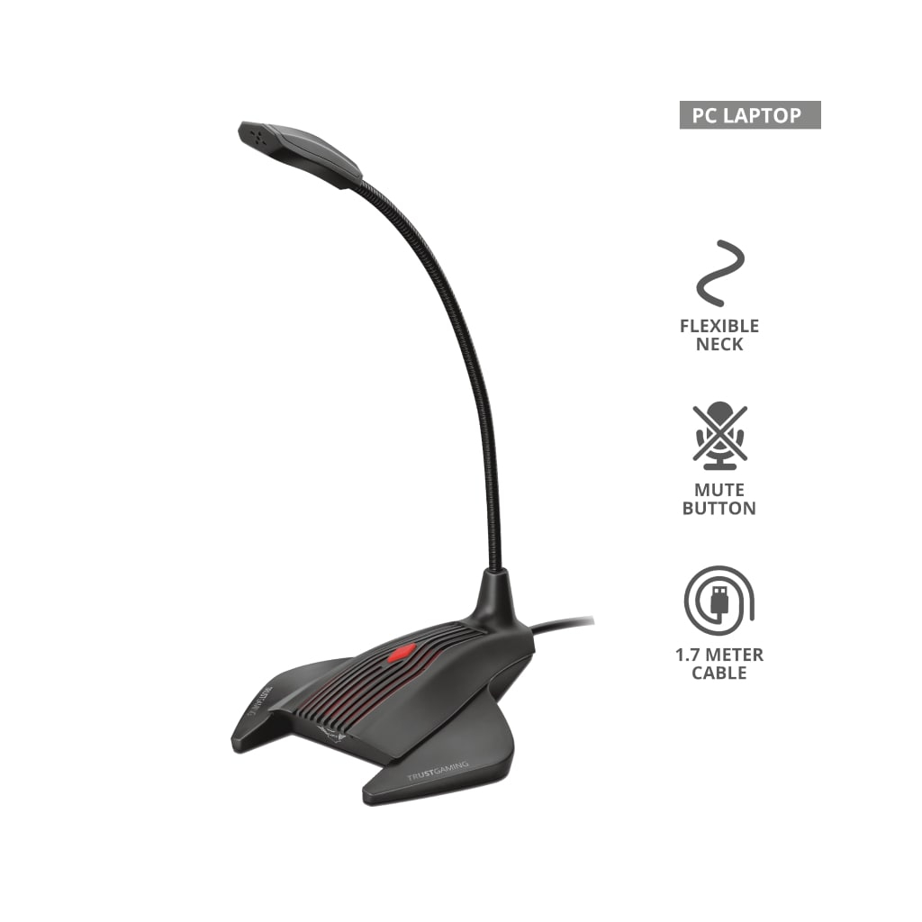 Мікрофон Trust GXT239 Nepa Black (23467) - зображення 2