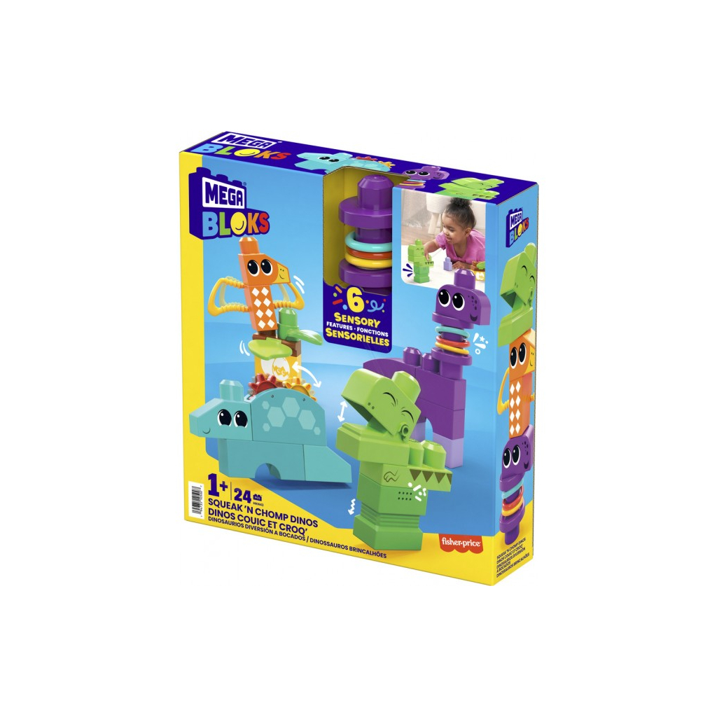 Конструктор Mega Bloks Веселі звірятка зі звуковими ефектами (HKN43) - зображення 1