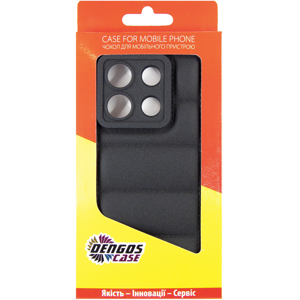 Чохол до мобільного телефона Dengos Soft Xiaomi Redmi Note 13 5G (black) (DG-TPU-SOFT-50) - зображення 5