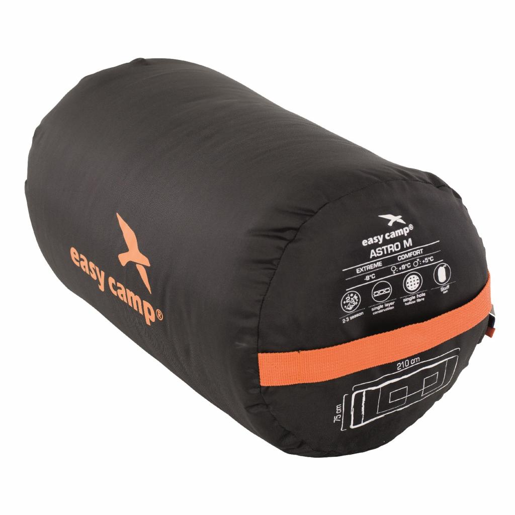 Спальний мішок Easy Camp Astro M/+5°C Blue (Right) (928324) - зображення 5