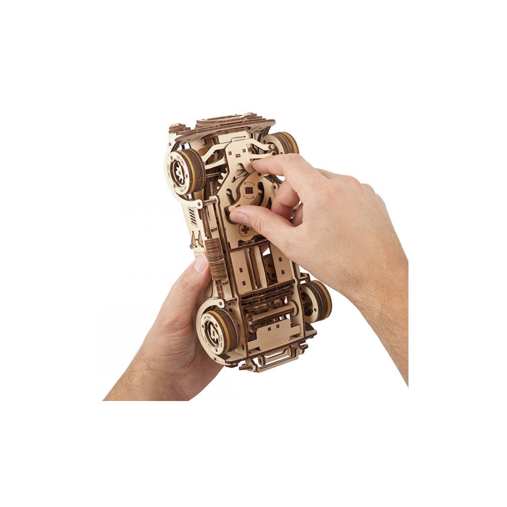 Конструктор Ugears Дрифт Кобра гоночний автомобіль (6337288) - зображення 12