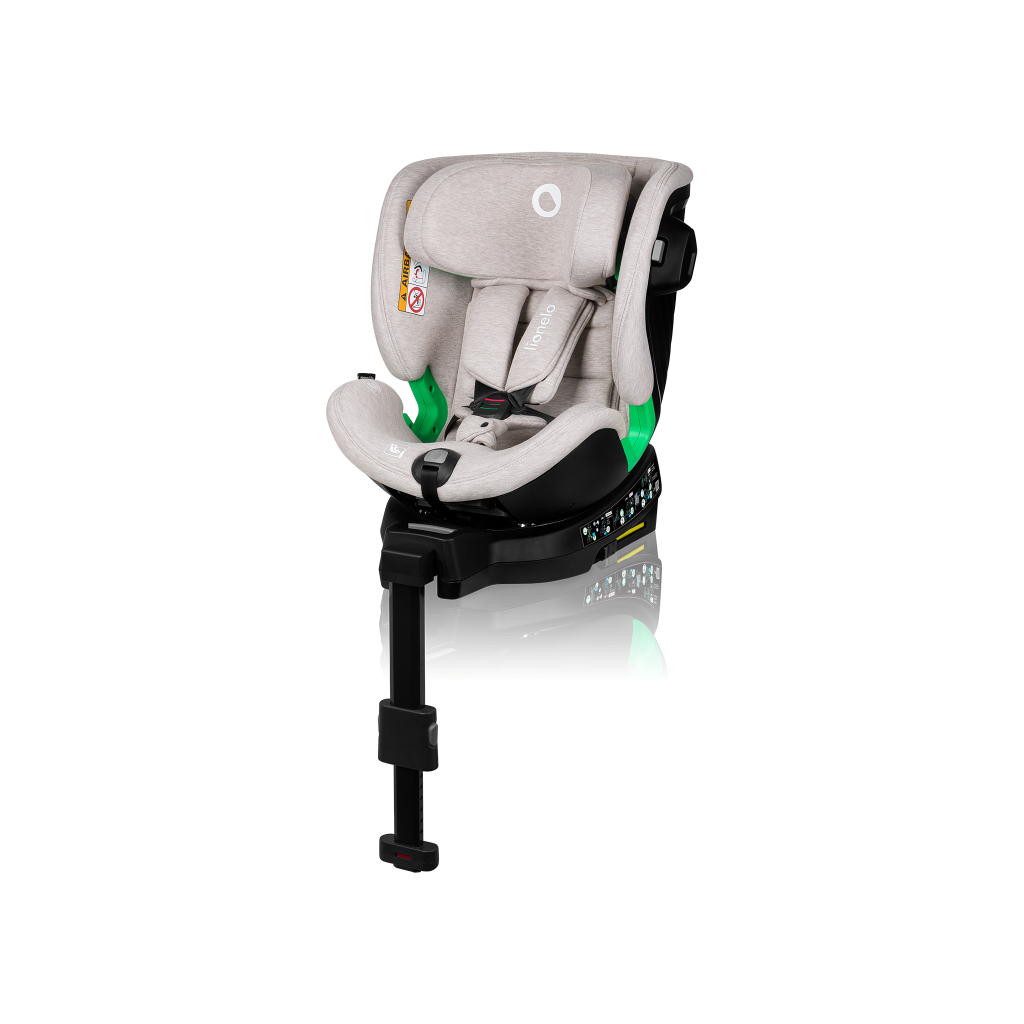 Автокрісло Lionelo Harmony I-Size Beige Sand Bamboo (LO-HARMONY I-SIZE BEIGE SAND BAMBOO) - зображення 3