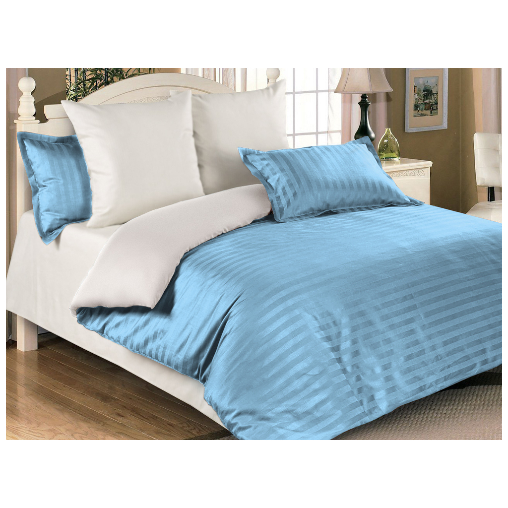 Постільна білизна MirSon Сатин Premium Lunet Duet 160х220 (2200001479548) - зображення 1