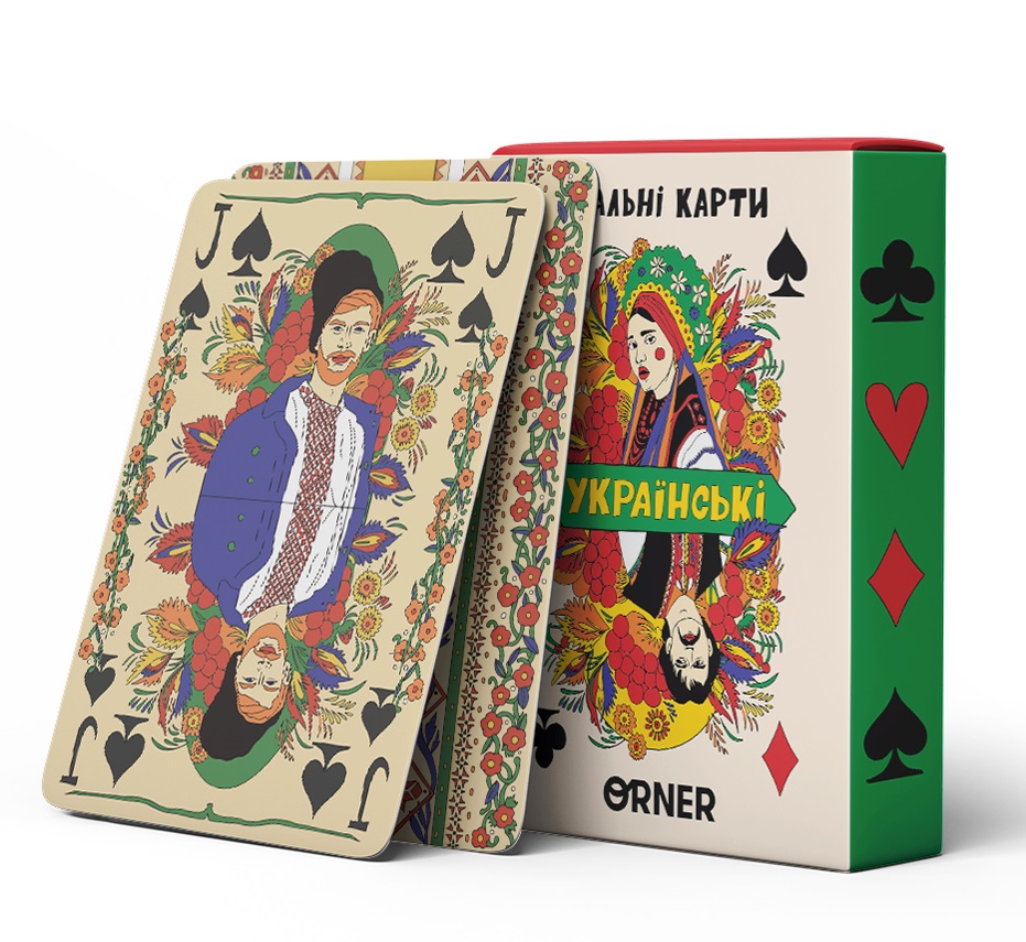 Гральні карти Orner Українські (orner-2117) - зображення 1