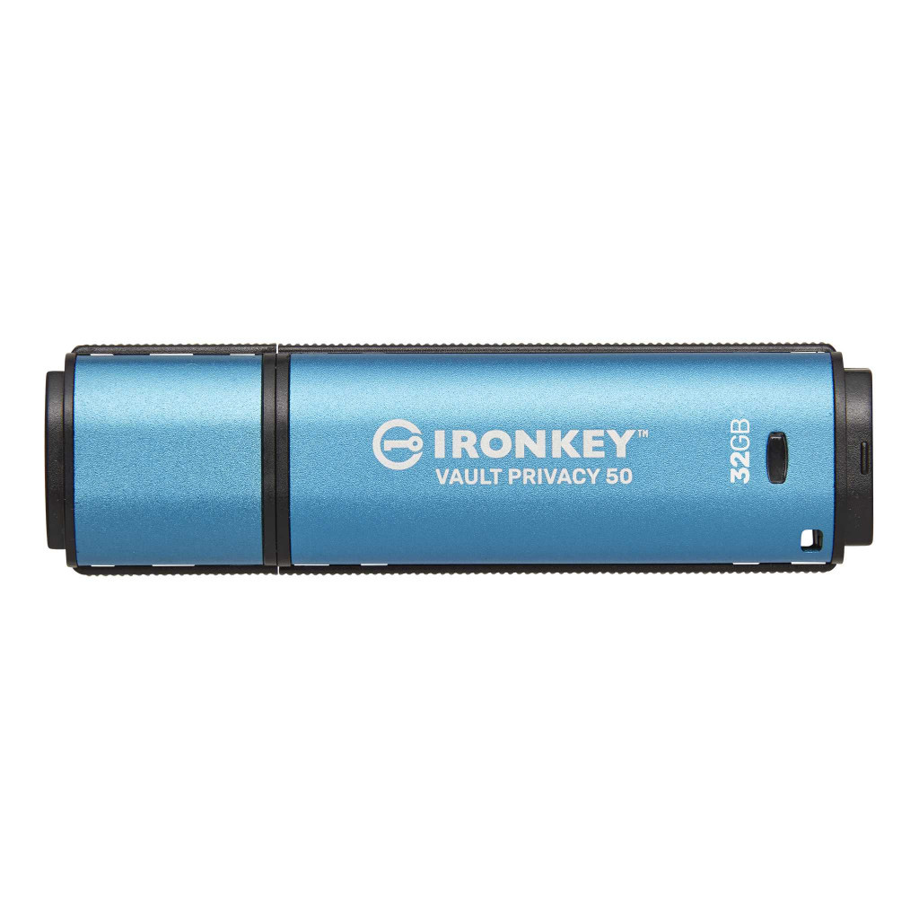 USB флеш накопичувач Kingston 32GB IronKey Vault Privacy 50 USB 3.2 (IKVP50/32GB) - зображення 1