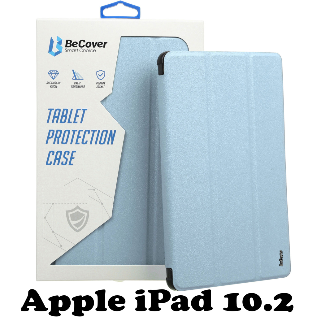 Чохол до планшета BeCover Soft TPU Pencil Mount Apple iPad 10.2 2019/2020/2021 (707537) - зображення 1