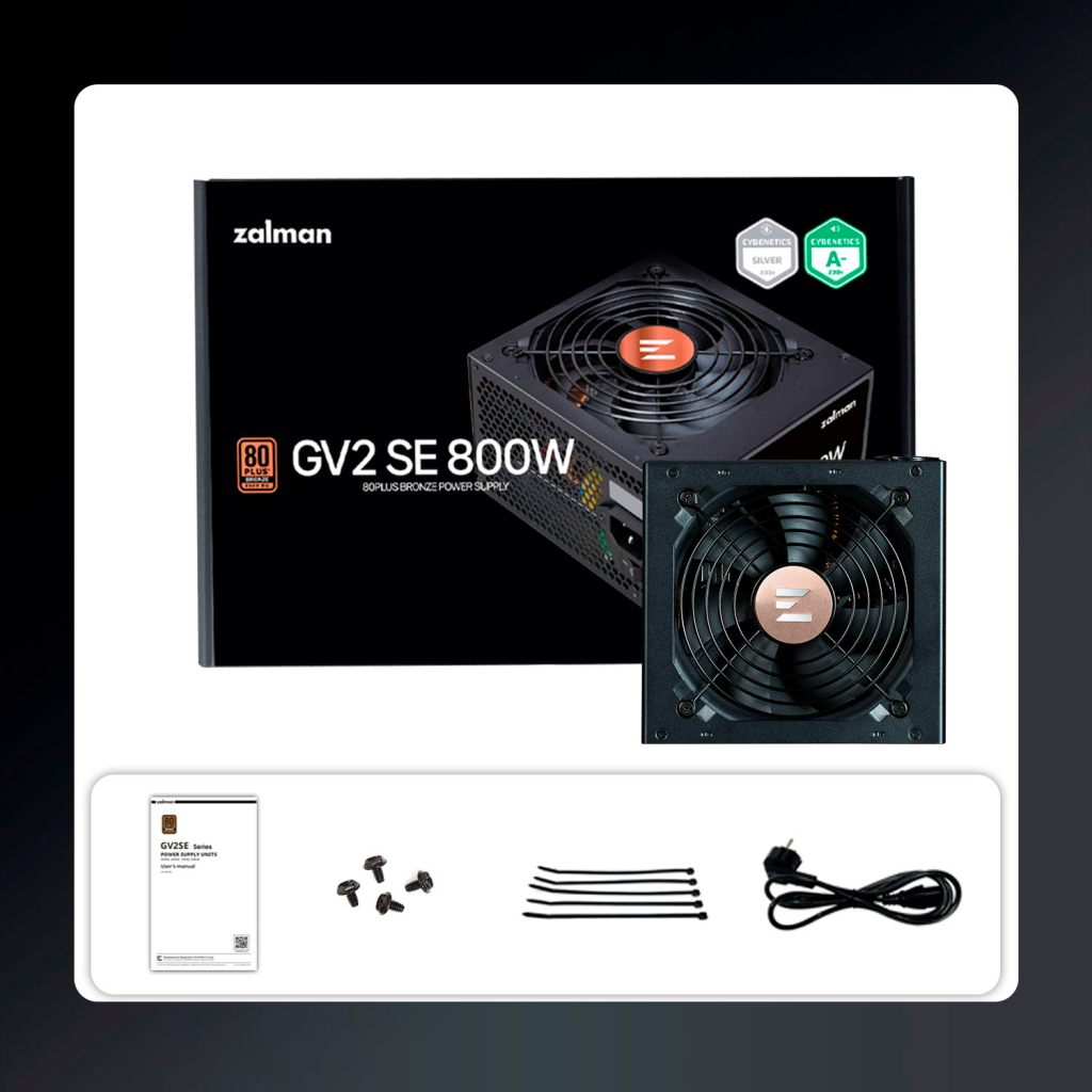 Блок живлення Zalman 800W (ZM800-GV2SE) - зображення 5