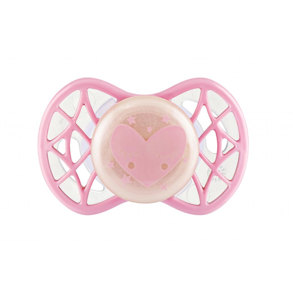 Пустушка Nuvita Air55 Cool 0m+ симетрична (світиться у темряві) (NV7065GCR) - изображение 1